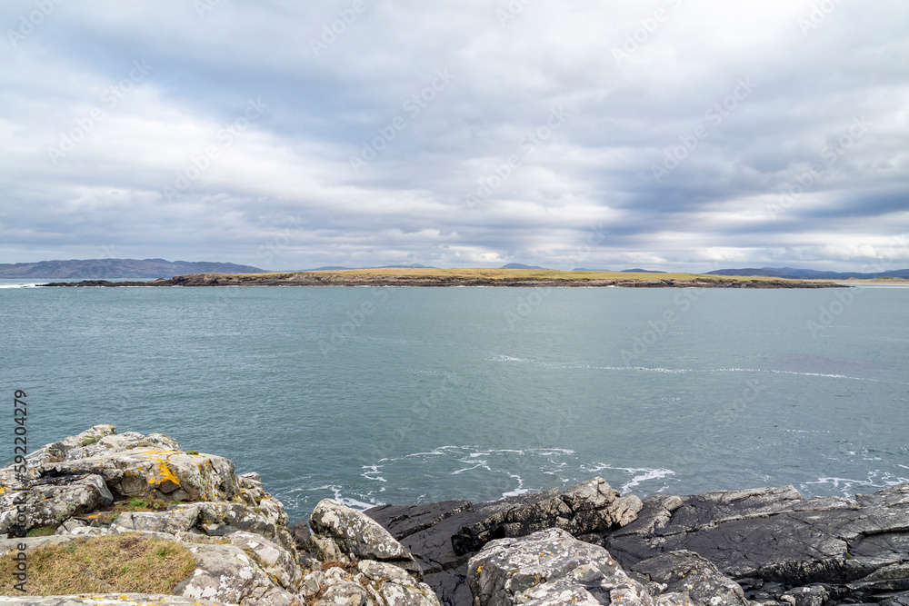 Inishkeel seen from the new viewpoint in Portnoo - Donegal, Ireland.