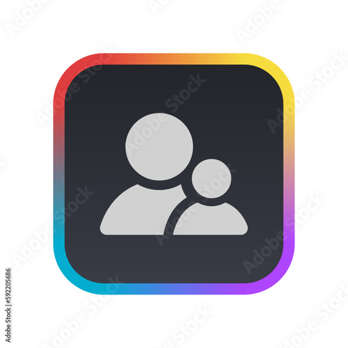 Friends - Pictogram (icon) 
