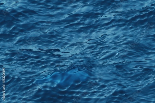 Water surface. Beautiful seamless pattern picture. Generative AI