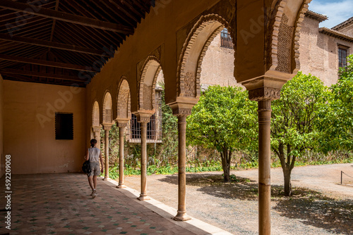 Obraz na plátně Granada, interni alhambra
