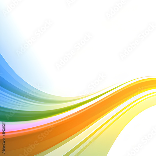Abstract colorful background with wave 