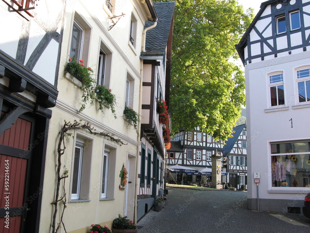 Naklejka premium Gasse in Erpel