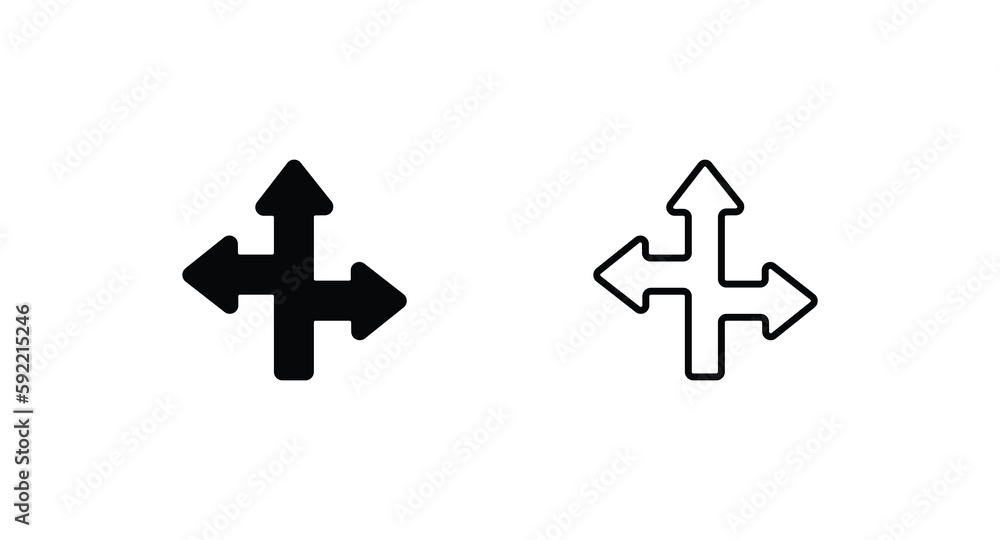 Compass icon design with white background stock illustration Compass icon design with white background stock illustration