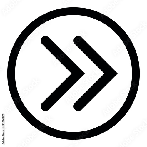 double chevron icon, double chevron symbol, next icon, next symbol, Set of interface collection for website design, Design elements for your projects. back line icon, ui icon