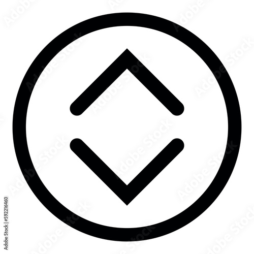 up and down icon, up and down, vertical icon, up and down sign, up and down icons, vertical arrow, Set of interface collection for website design, Design elements for your projects
