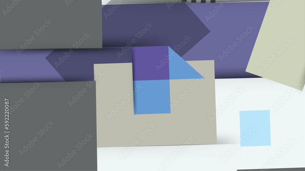 Abstract geometric background with triangles, square, and round Abstract geometric background with triangles, square, and round