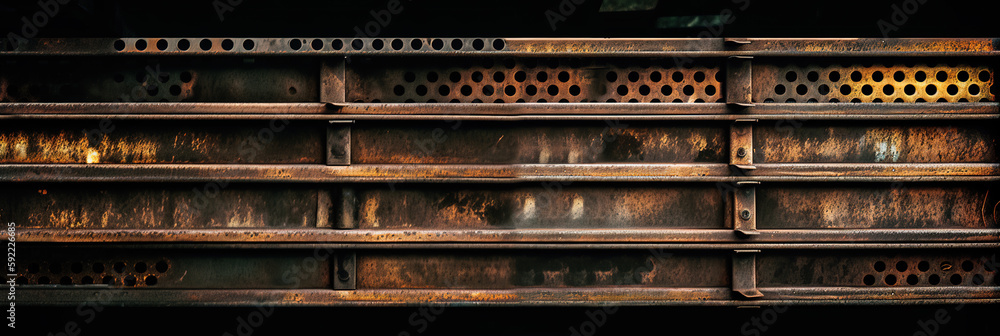 Industrial metallic background. Industrial metallic background.