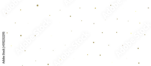 XMAS stars background, sparkle lights confetti falling. magic shining Flying christmas stars on night 3D PNG