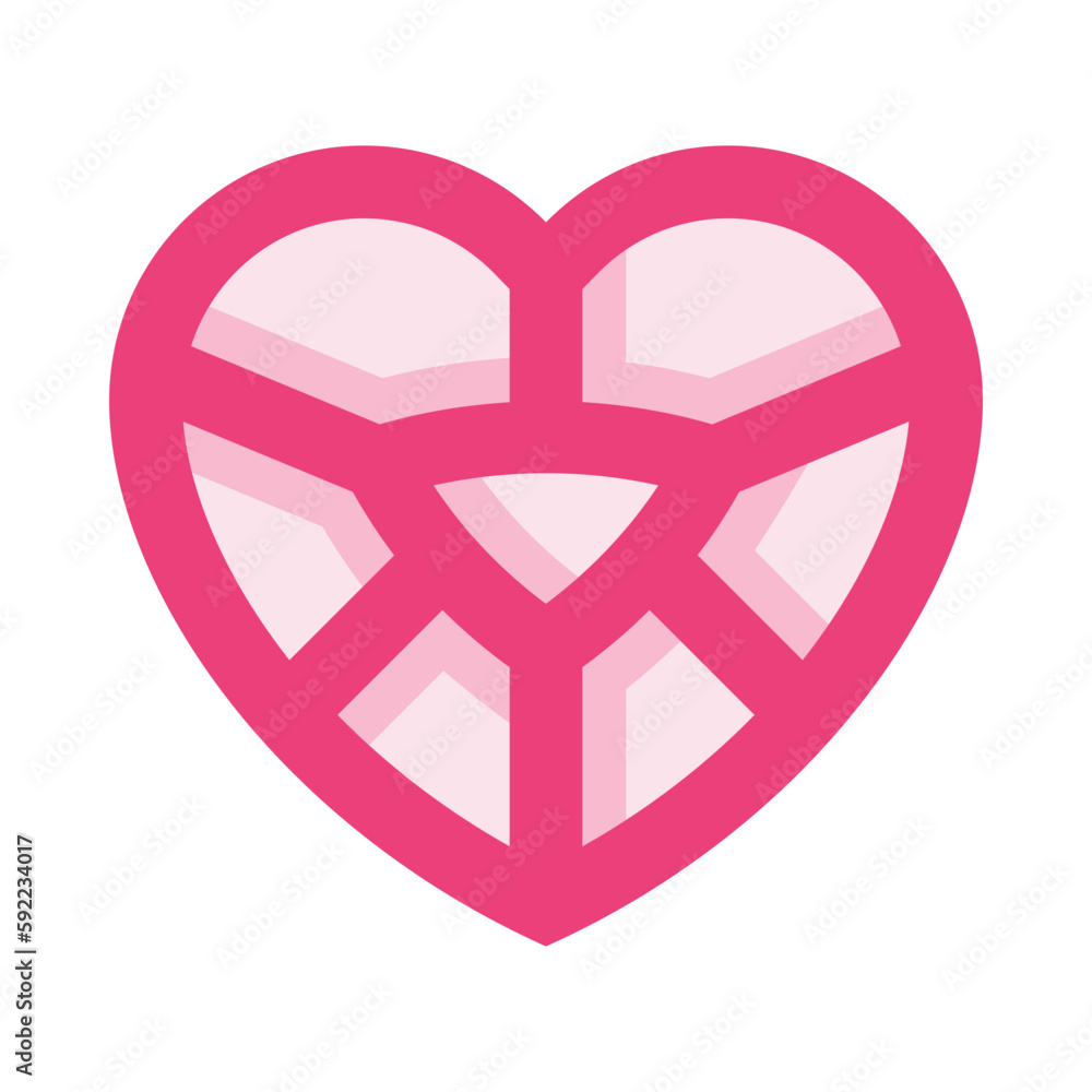 Heart Gem (Diamond, Crystal)