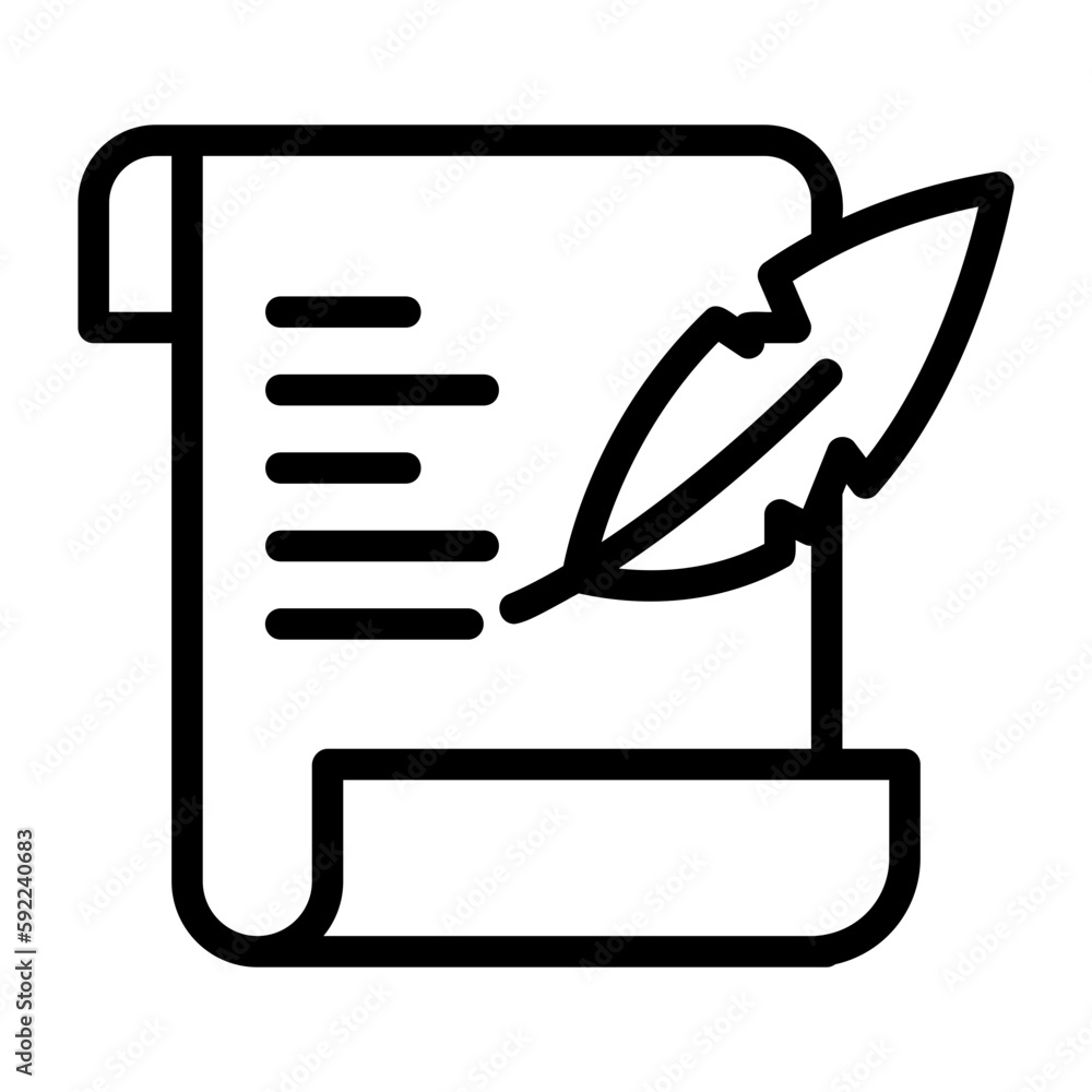 poetry icon Stock Vector | Adobe Stock