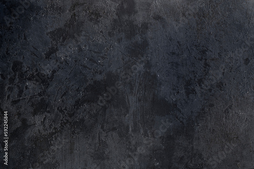 Old black wall grunge background