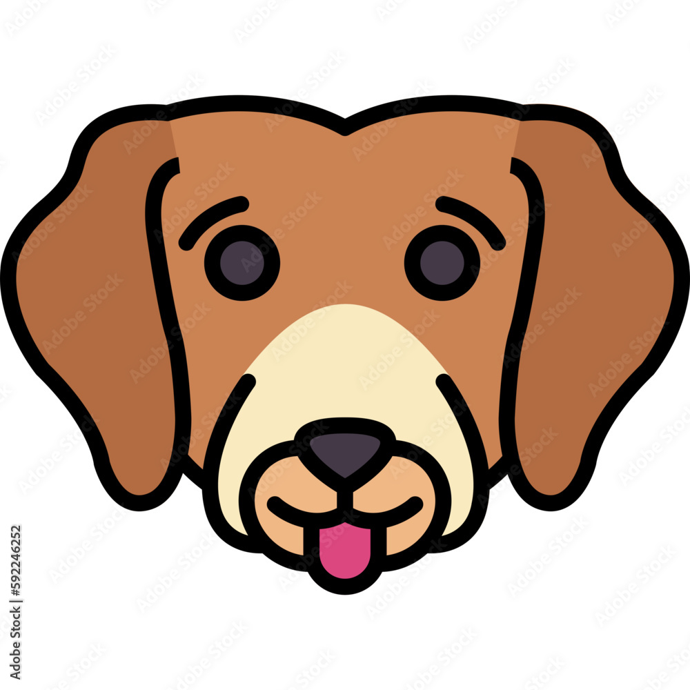 Dog Emoji Icon Dog Emoji Icon