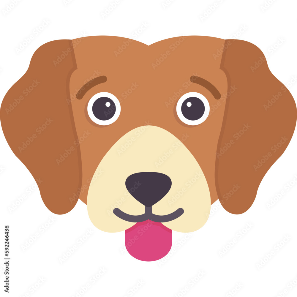 Dog Emoji Icon Dog Emoji Icon