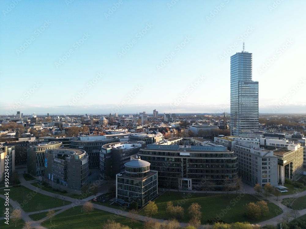 Fototapeta premium Köln von oben