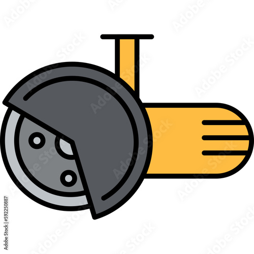 Angle Grinder Icon