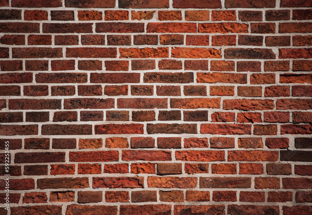 dark texture of old red bricks wall background dark texture of old red bricks wall background