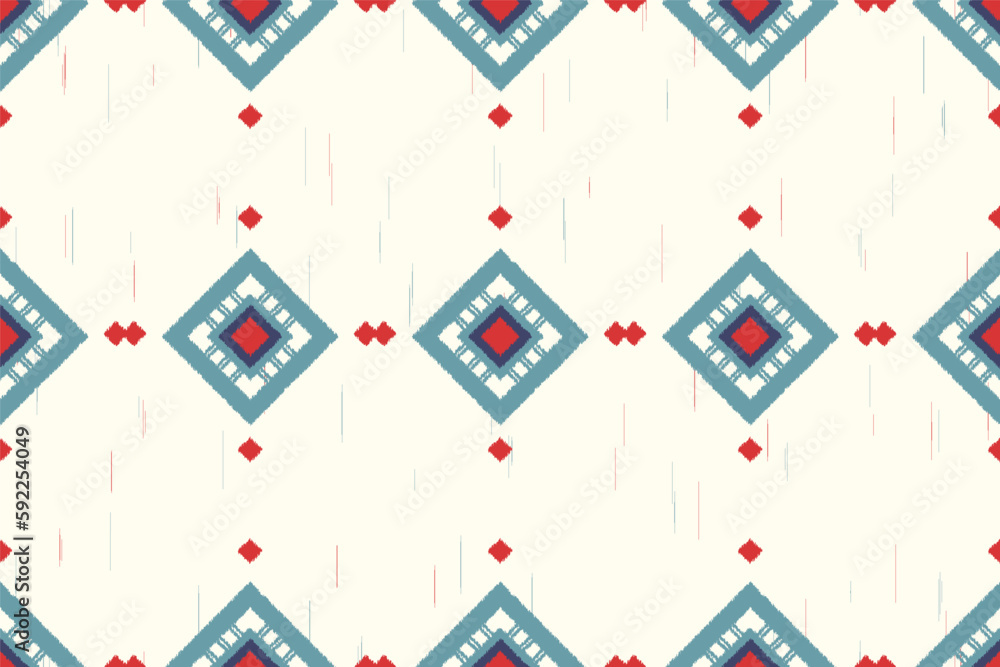 trendy Ikat pattern design. suitable for textures, fabrics, embroidery, clothing, weaving, wrapping, scarves, sarongs