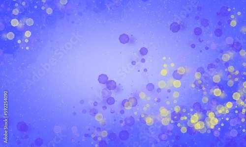 Wallpaper Mural abstract background of glitter vintage lights . Blue . Yellow and white. de-focused. banner Torontodigital.ca