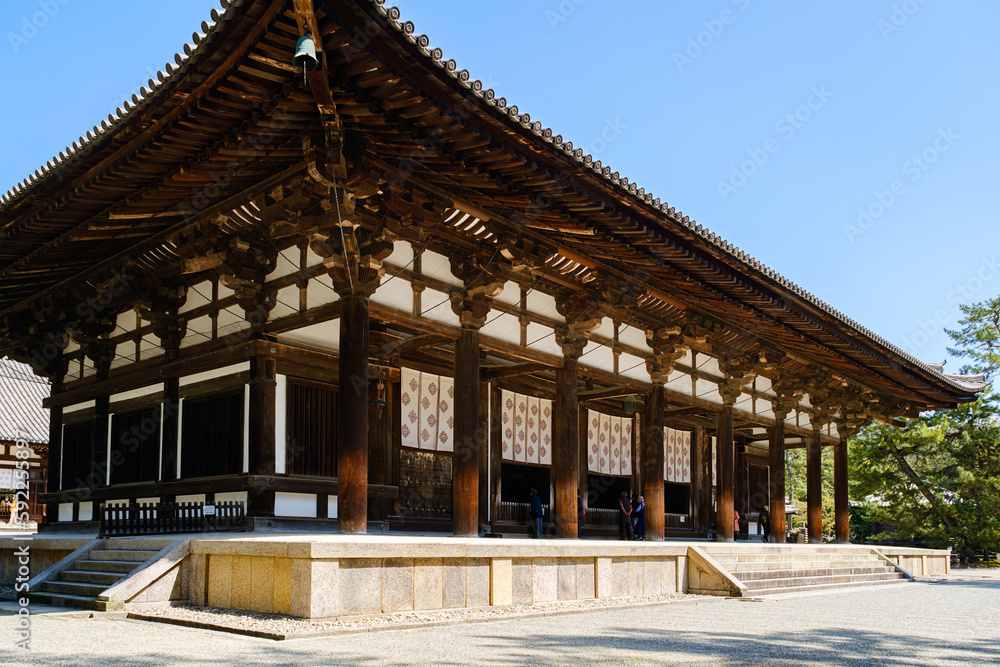 Naklejka premium 【奈良県】奈良市 唐招提寺 (2023/03/28撮影)
