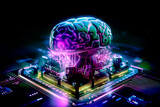 Conexiones tecnológicas.Interfaz neuronal directa entre el cerebro y la inteligencia artificial.