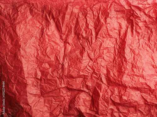 Wallpaper Mural Wrinkled red recycling paper using as background Torontodigital.ca