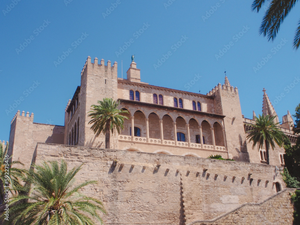 スペイン　マヨルカ島のアルムダイナ宮殿