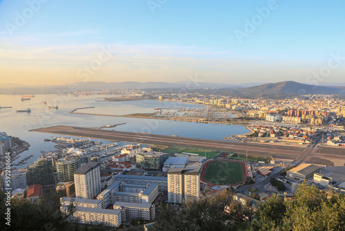 Photos Beautiful cityscape of strait in Gibraltar