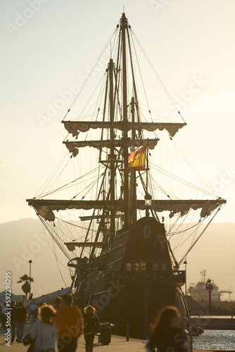 Spanish Caravel  "Santa Mar...