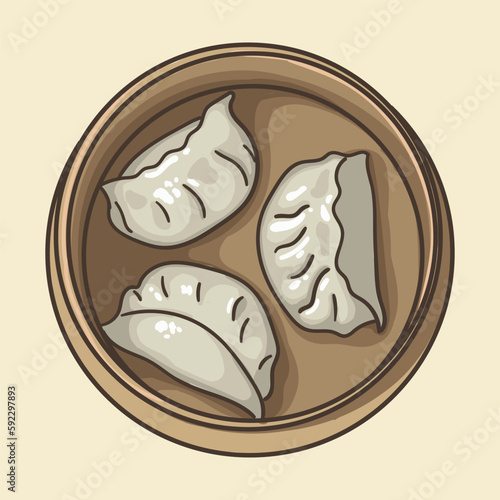 Jiaozi is a dish of Chinese cuisine