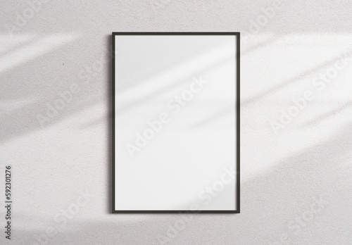 Any Frame Size Interior Wall Art Poster Indoor Mockup Template