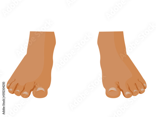 Human Feet, Close-up of man barefoot