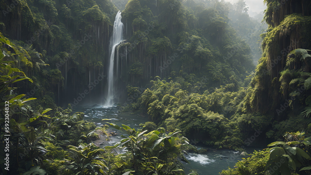 Rain Forest - Generative AI