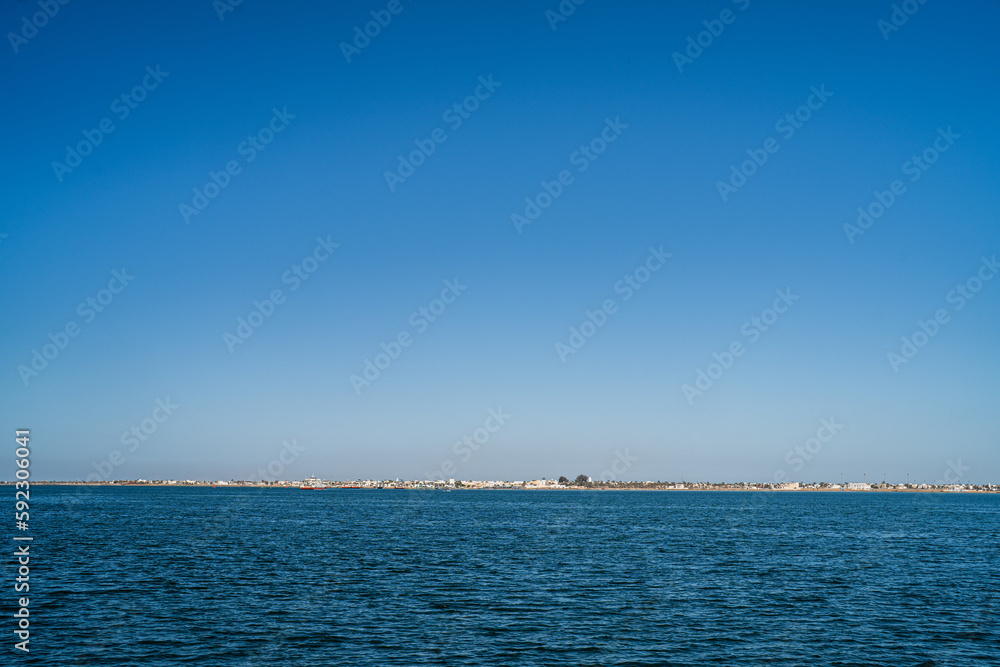 View of Djerba, a large island in southern Tunisia