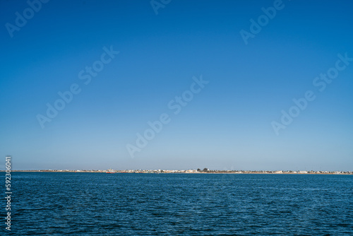 View of Djerba  a large island in southern Tunisia