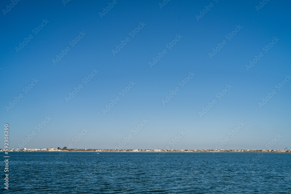View of Djerba, a large island in southern Tunisia View of Djerba, a large island in southern Tunisia
