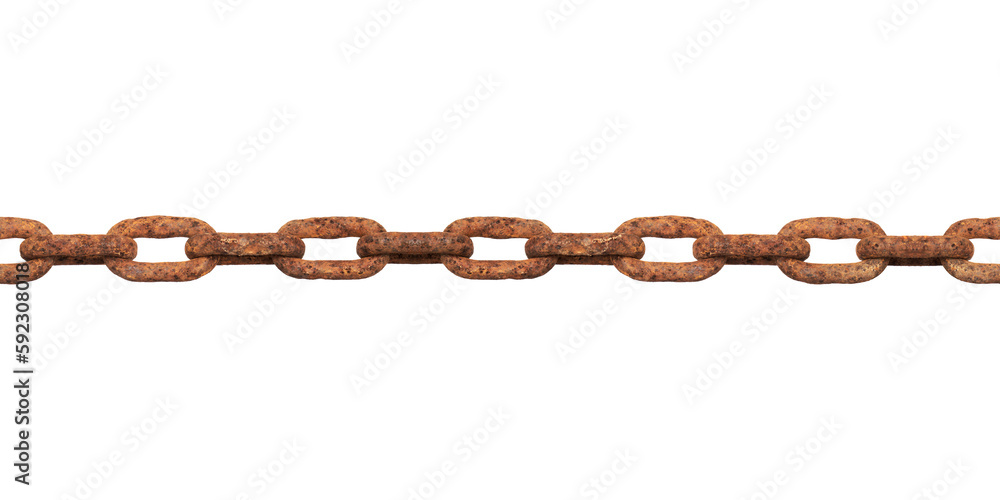 old rusty metal chais isolated, repeatable and seamless, on white background
old rusty metal chais isolated, repeatable and seamless, on white background