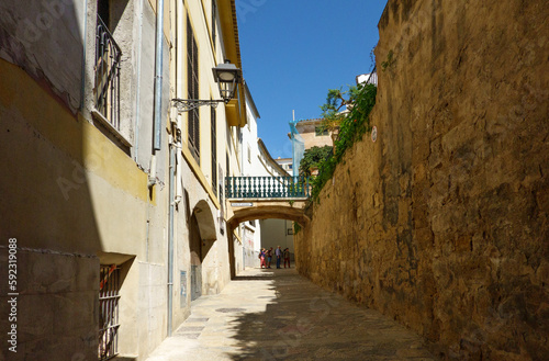 Street  near The Banys Arabs in Palma, Mallorca