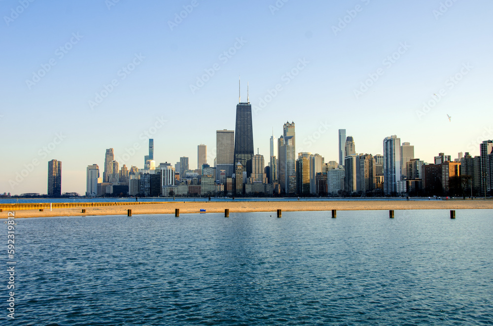 Obraz premium Chicago Skyline