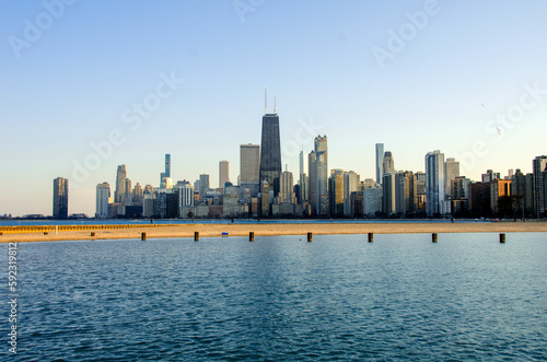 Fototapeta Naklejka Na Ścianę i Meble -  Chicago Skyline
