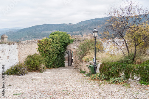 Carcabuey, white village of the province of Cordoba in Spain