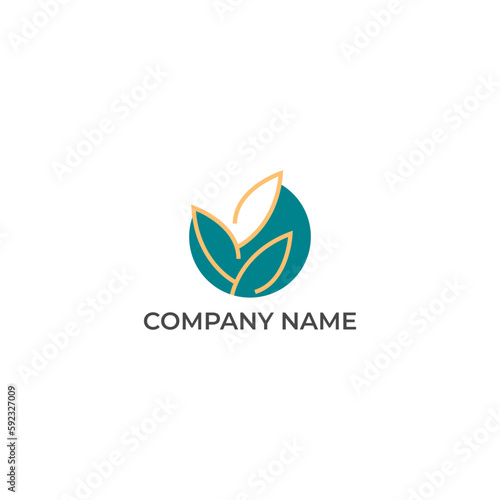 Free Download ILLUSTRATION ABSTRACT LEAF NATURE. ECO ELEMENT LOGO ICON DESIGN VECTOR FOR YOUR BRAND, BUSINESS - GFXLoad
