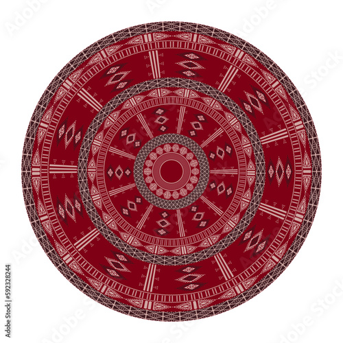 Tunisian embroidery design element 11