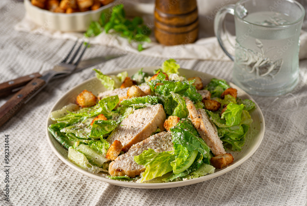 Homemade ceasar salad Homemade ceasar salad