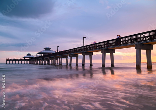 pier on the beach