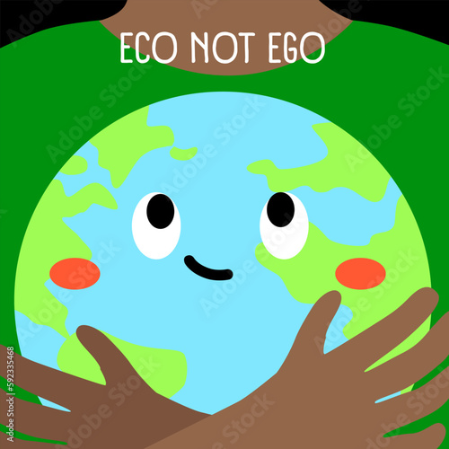Eco not ego card