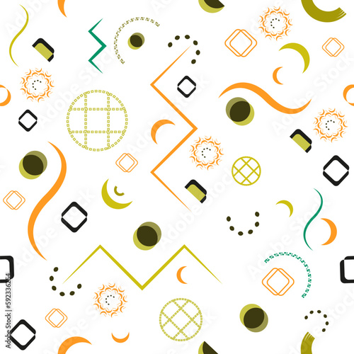 Abstrakte Motive, Mustern, Hintergründen. Handgezeichnet verschiedene Formen und doodle Objekte. Moderne, moderne, trendige Vektorgrafiken. Jeder Hintergrund ist einzeln. Pastellfarben