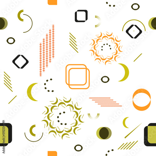 Abstrakte Motive, Mustern, Hintergründen. Handgezeichnet verschiedene Formen und doodle Objekte. Moderne, moderne, trendige Vektorgrafiken. Jeder Hintergrund ist einzeln. Pastellfarben
