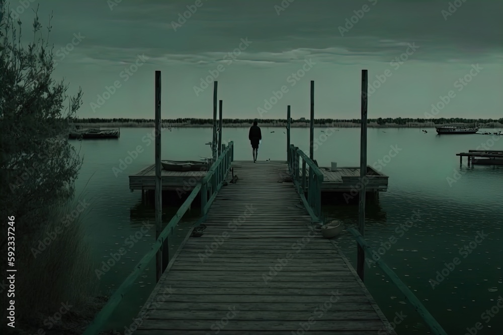 A mysterious creepy lake surrounded by a dark forest. Great for stories of horror, crime, suspense, serial killer, mystery, supernatural, suspense and more. A mysterious creepy lake surrounded by a dark forest. Great for stories of horror, crime, suspense, serial killer, mystery, supernatural, suspense and more.