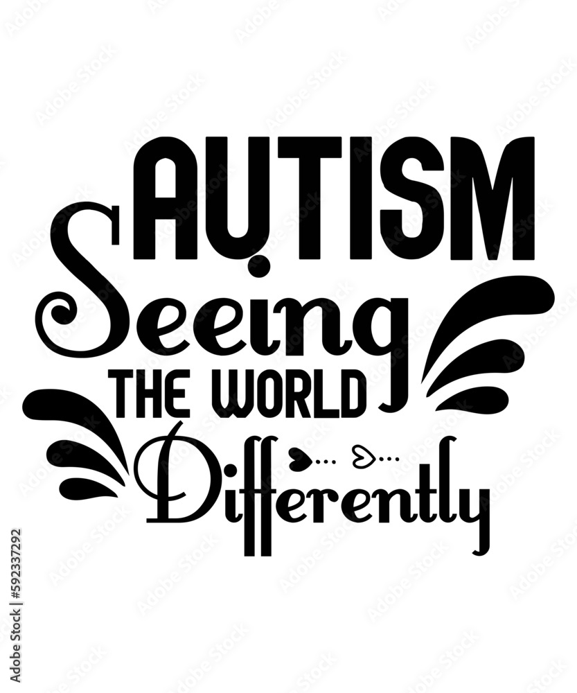 Autism SVG Bundle, Autism Awareness svg, Inclusion matters SVG, Advocate SVG, Puzzle Svg, Neurodiversity, Autism Mom svg Files For Cricut