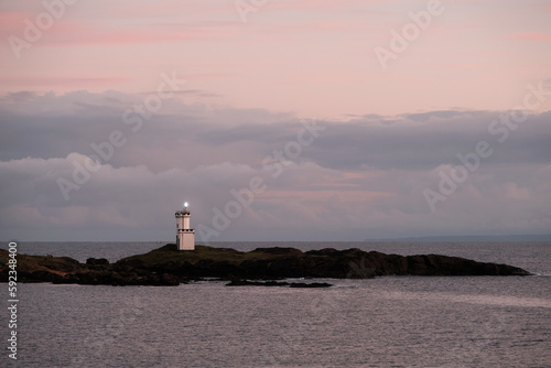 Elie Ness Lighthouse at Elie and Earlsferry, Scotland © Alwin